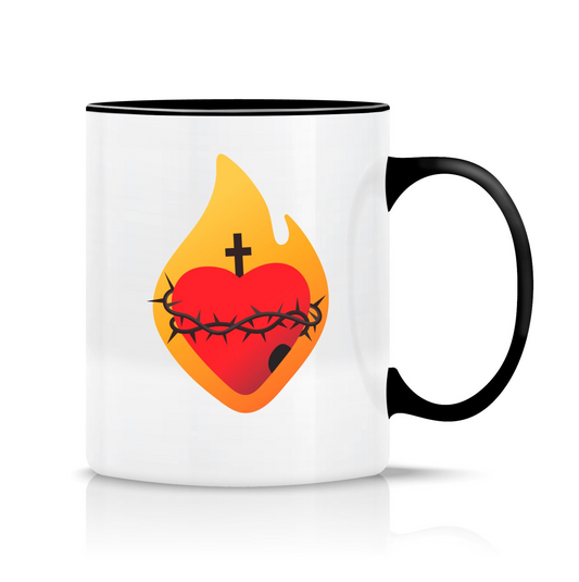 Sacred Heart Mug, 11oz